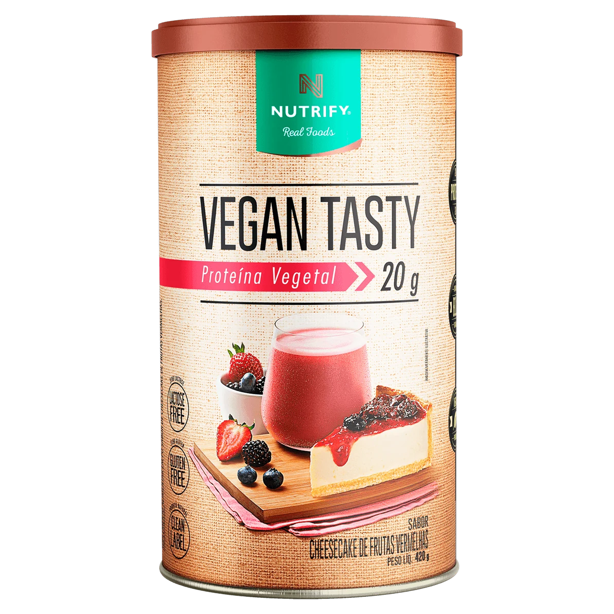 klubnika　 WILDStrawberry　5点 Vegan Tasty Nutrify | Suplementaria