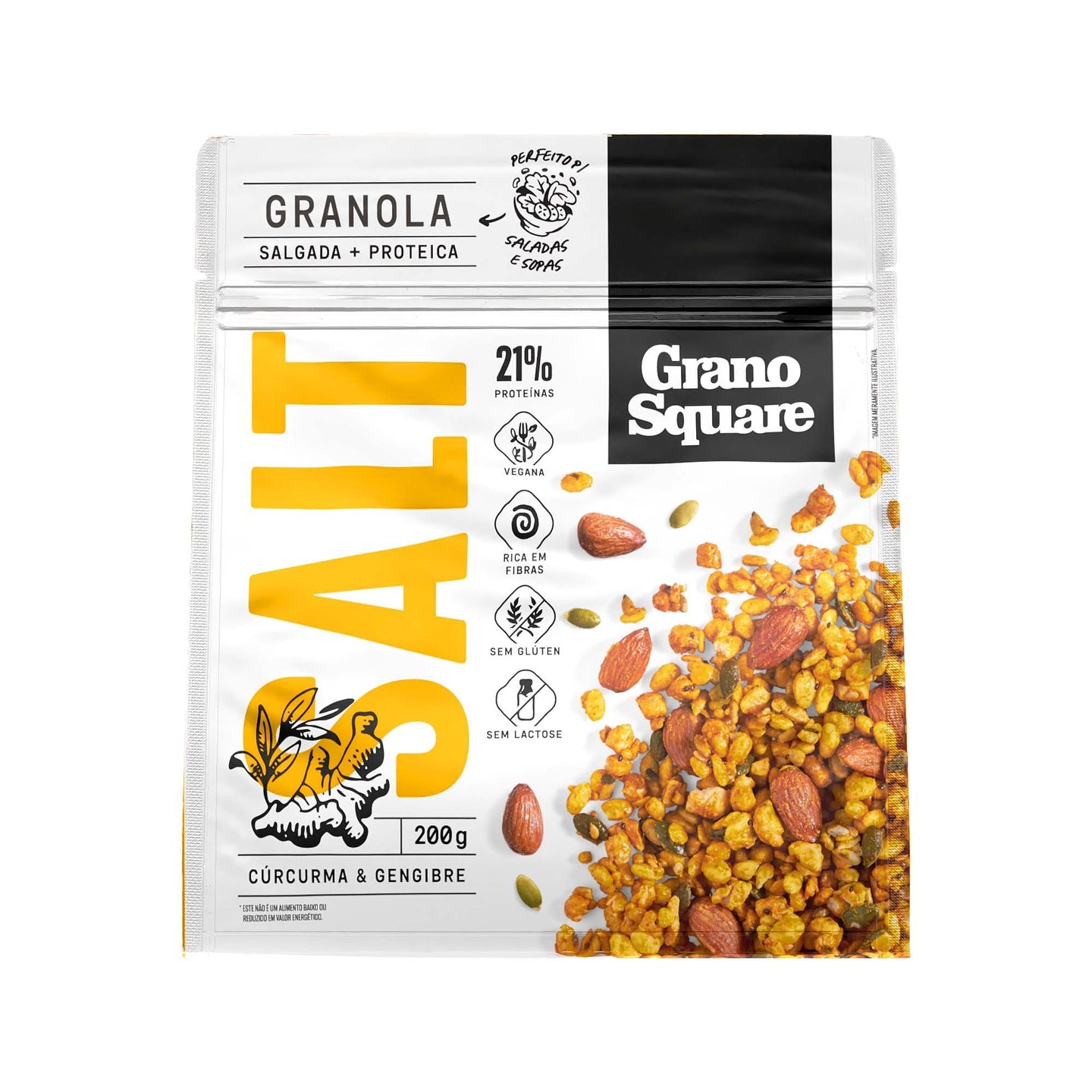 Granola SALT Cúrcuma e Gengibre 200 g