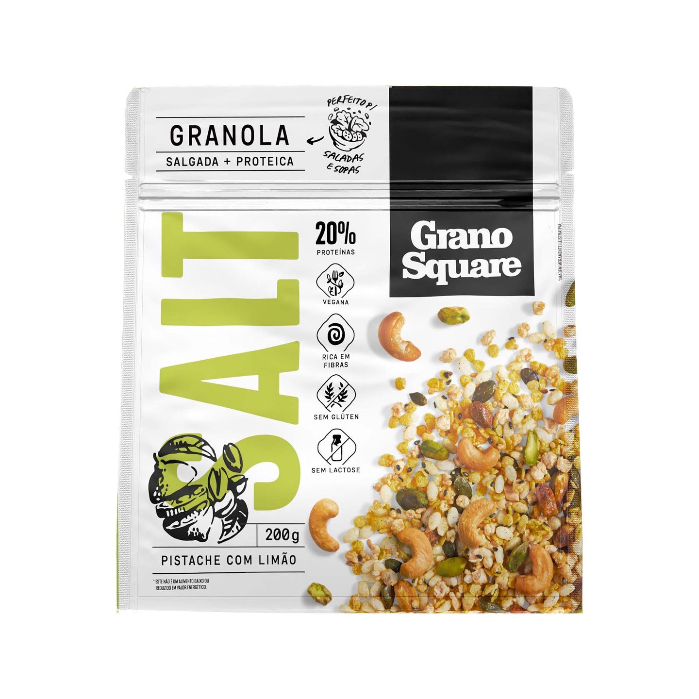 Granola SALT Pistache com Limão 200 g