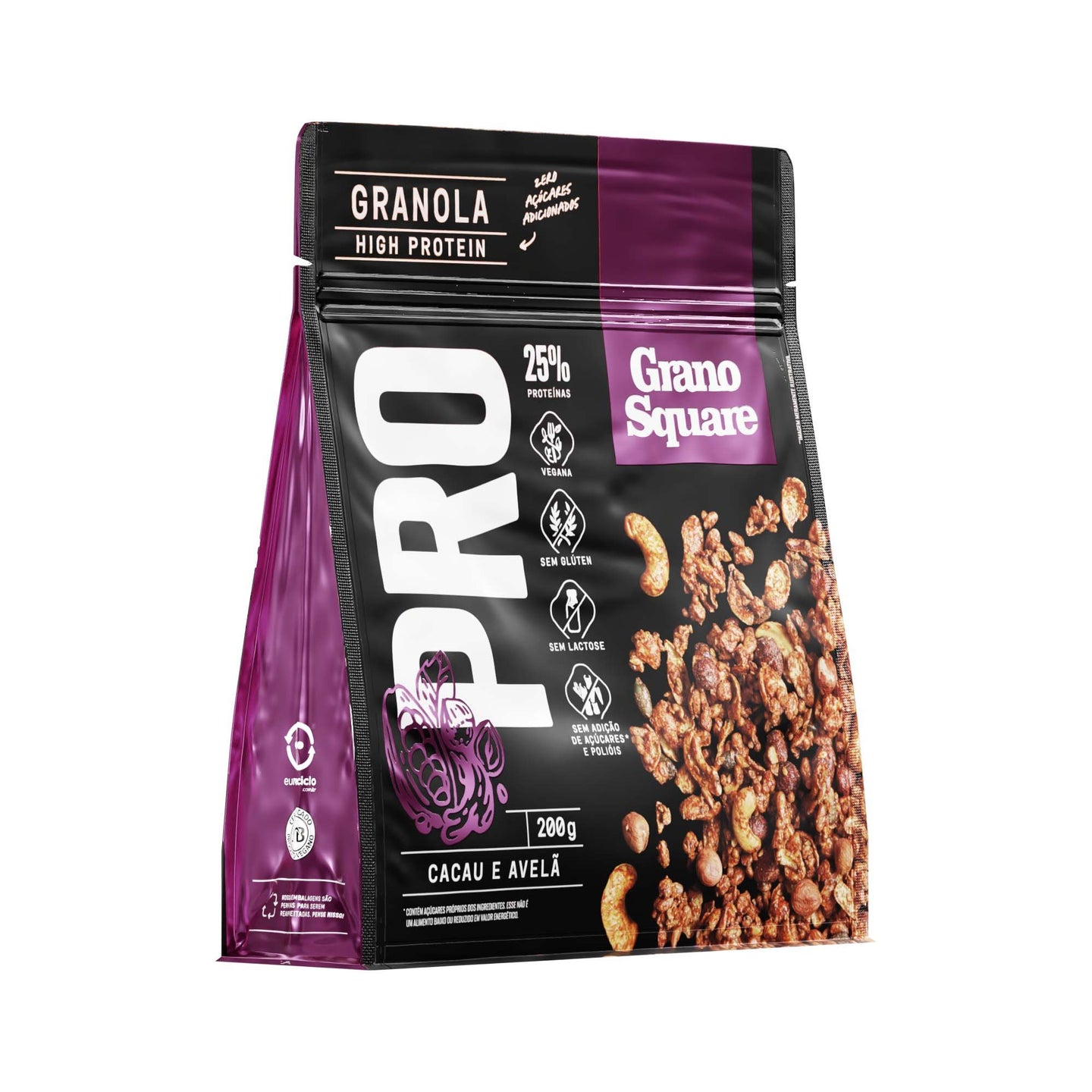 Granola PRO Cacau e Avelã 200 g