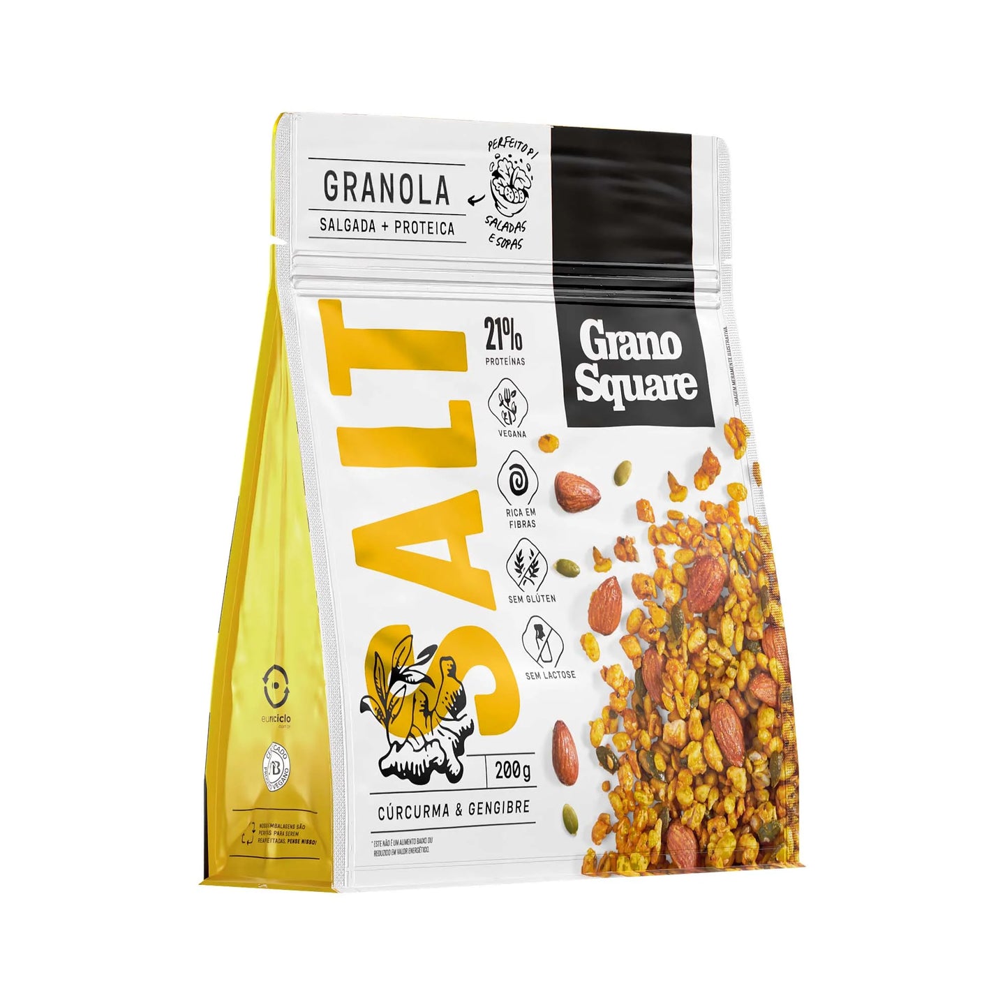 Granola SALT Cúrcuma e Gengibre 200 g