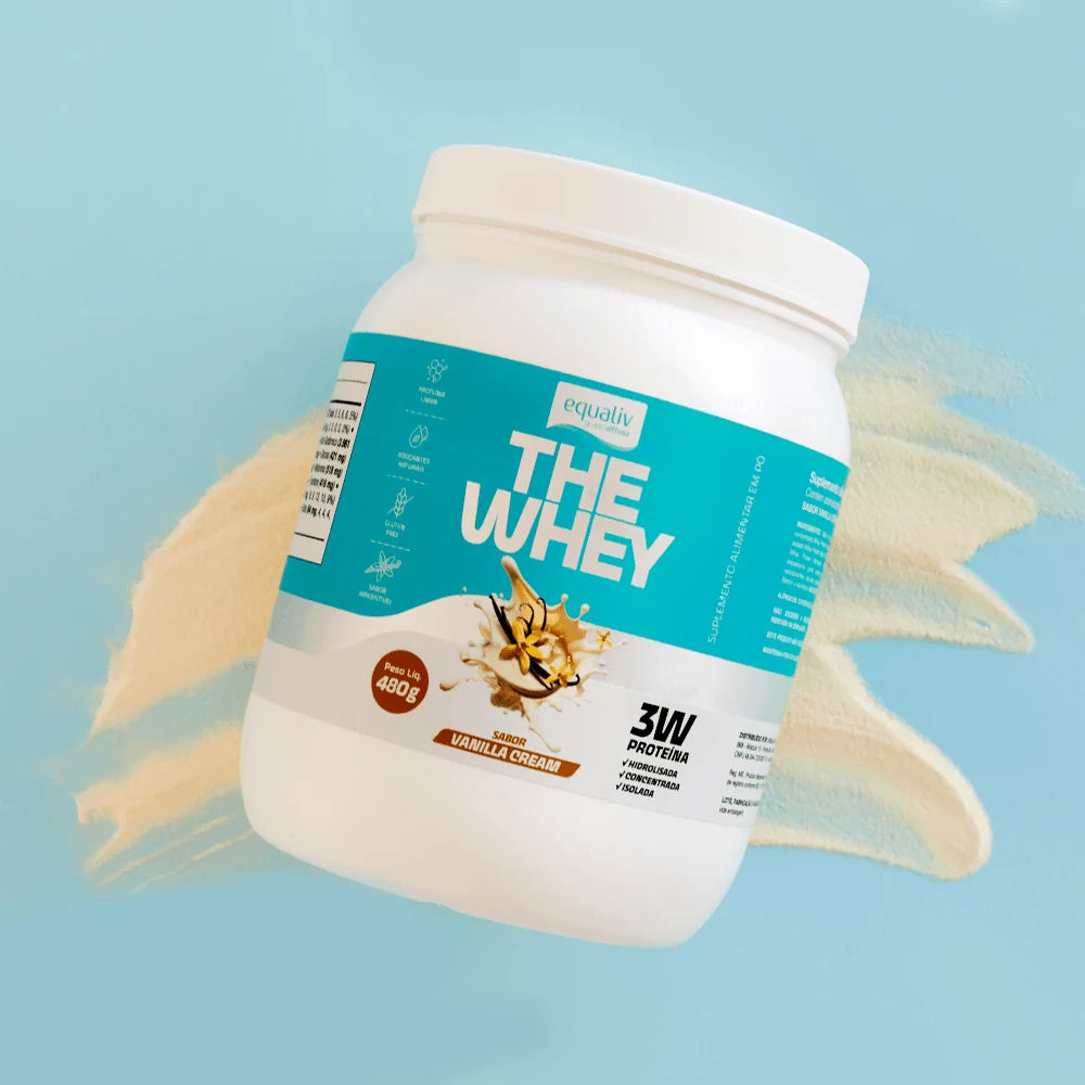 The Whey 480g — Vanilla Cream — detalhe 2