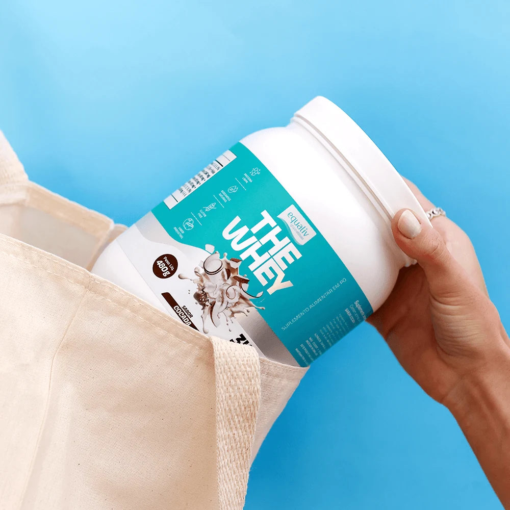 The Whey 480g — Cocada — detalhe 2