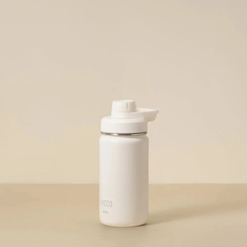 Garrafa Térmica Pacco Hydra V2 350 ml cor Branco