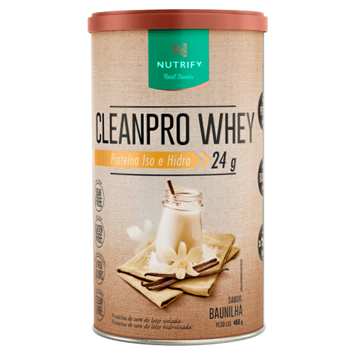 CleanPro Whey Nutrify Baunilha