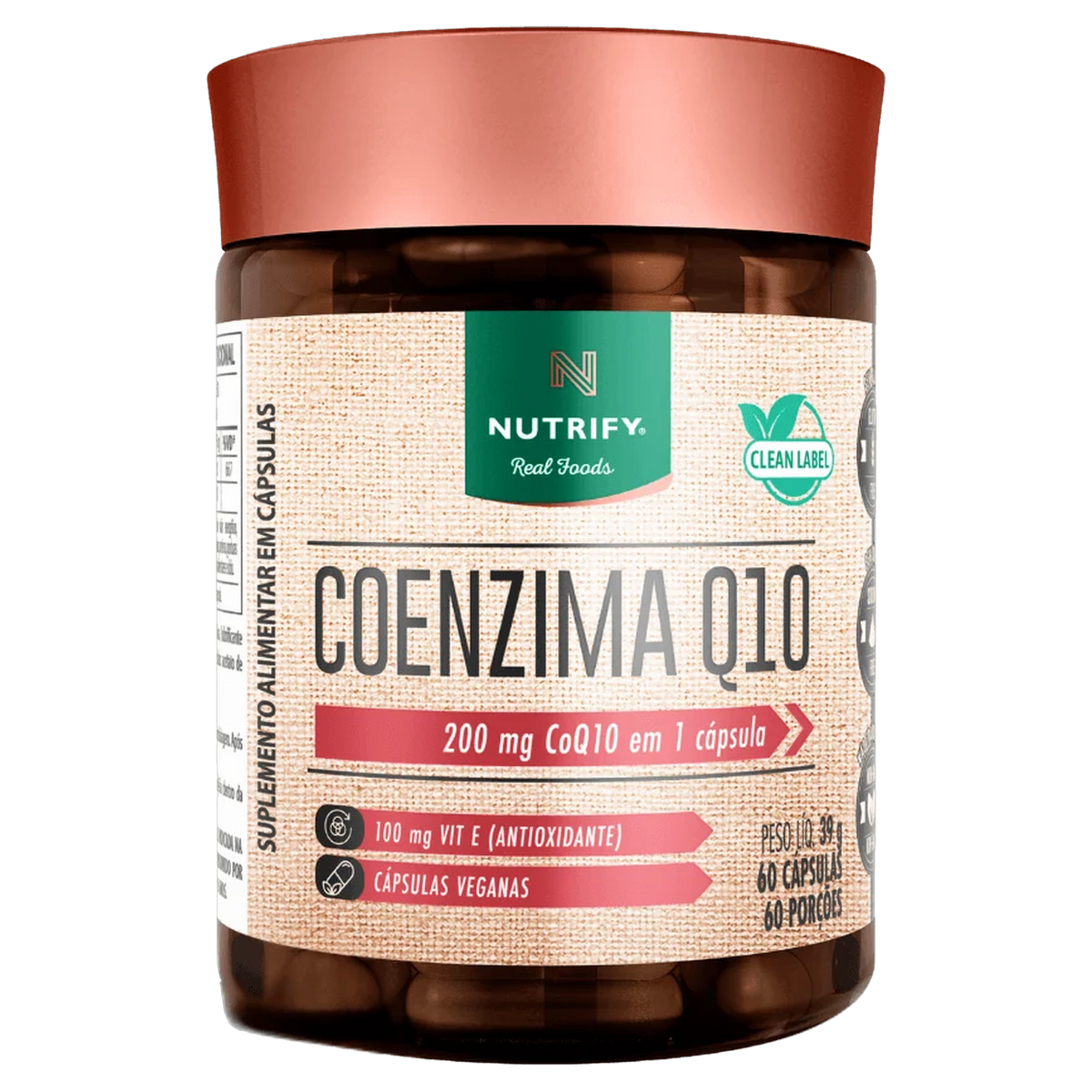 Coenzima Q10 200mg Nutrify