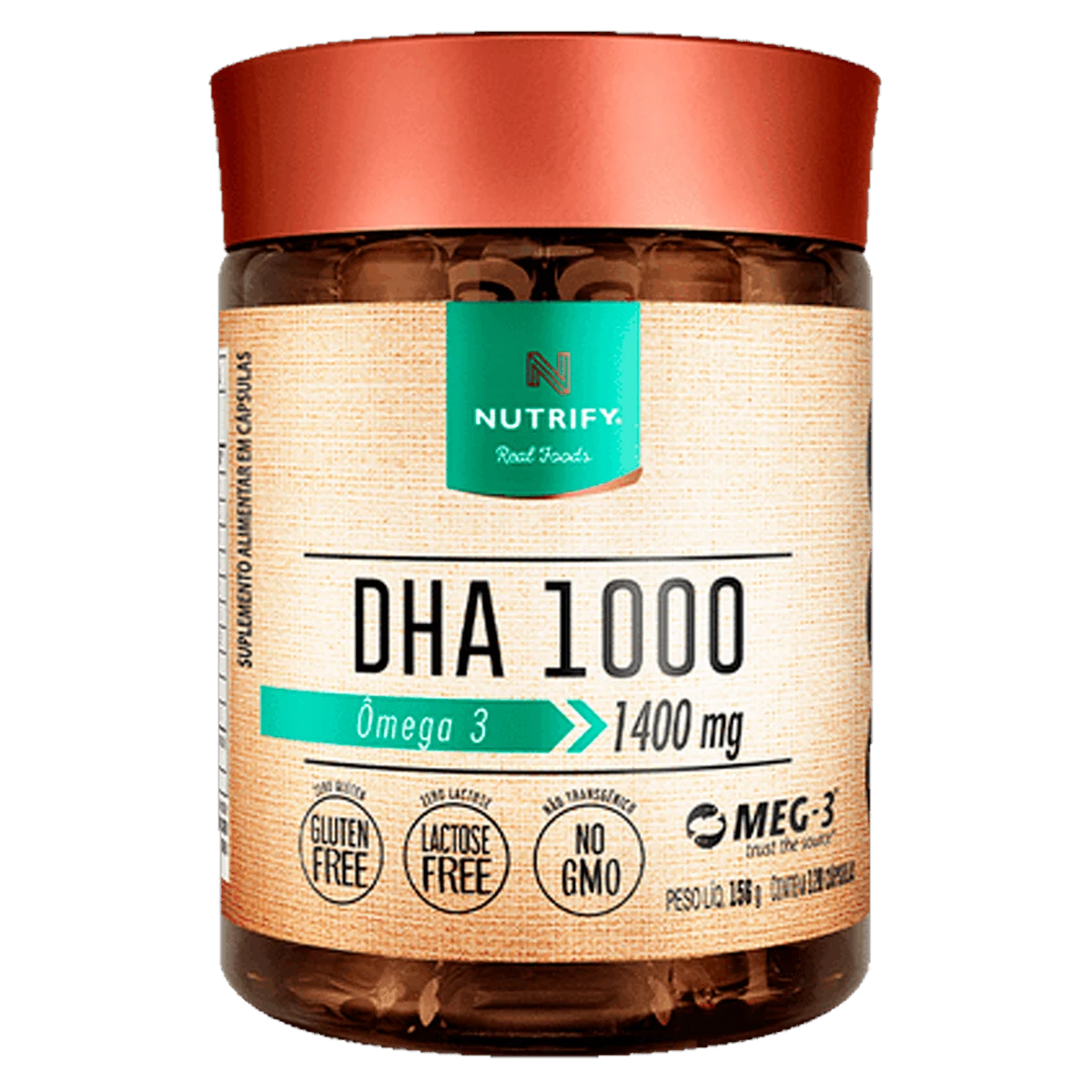 DHA 1000 Nutrify 120 Cápsulas