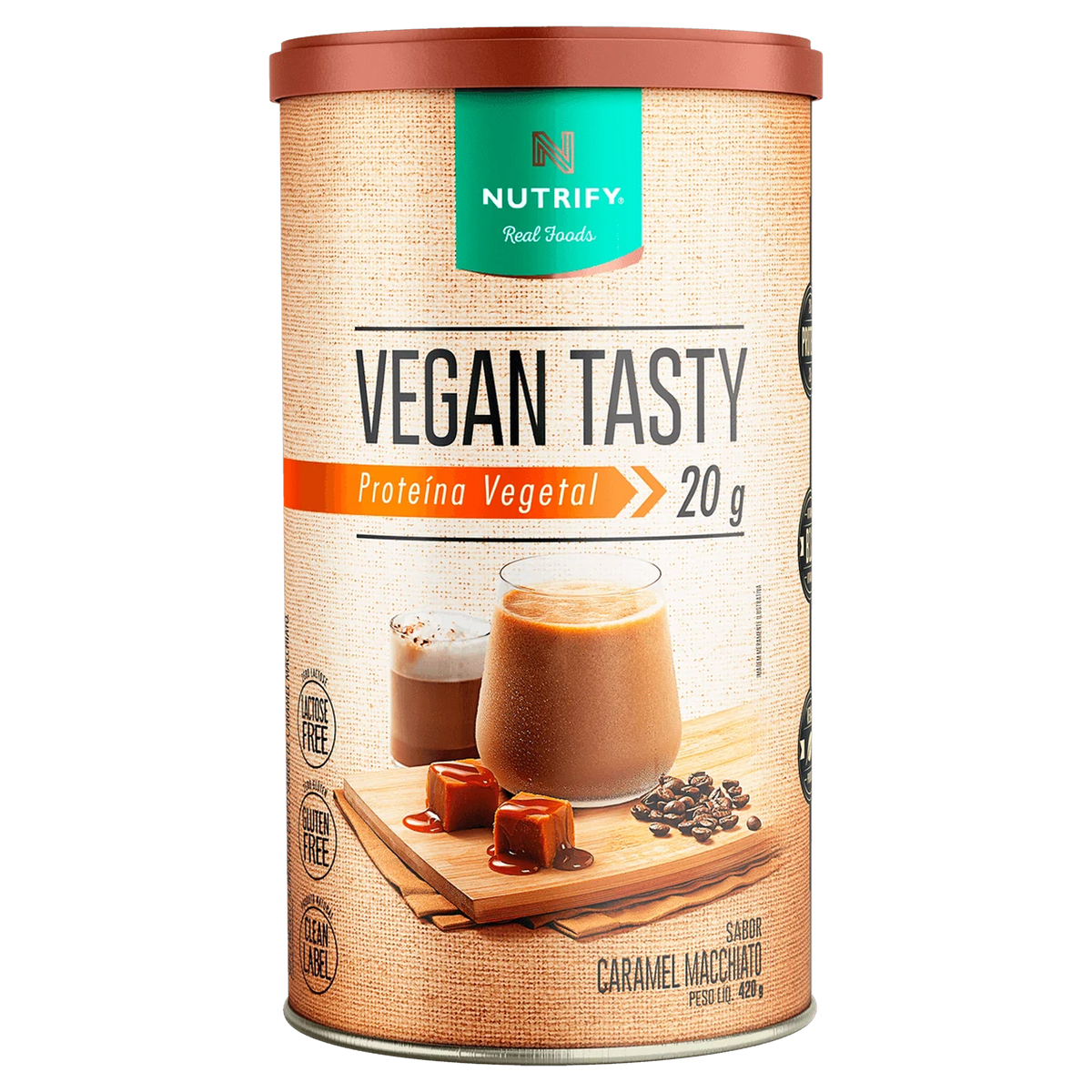 Vegan Tasty Nutrify Caramel Macchiato