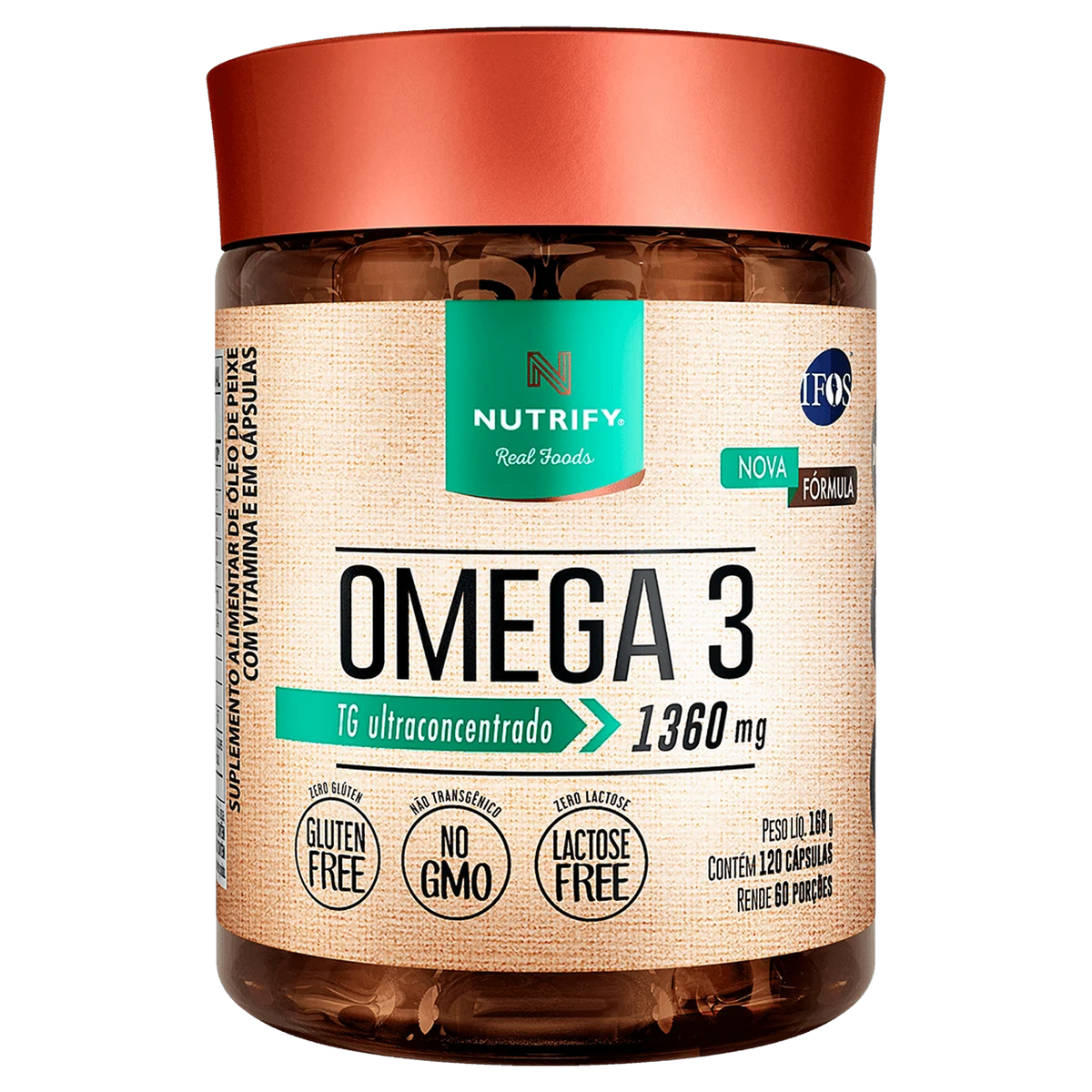 Ômega 3 Nutrify 120 Cápsulas