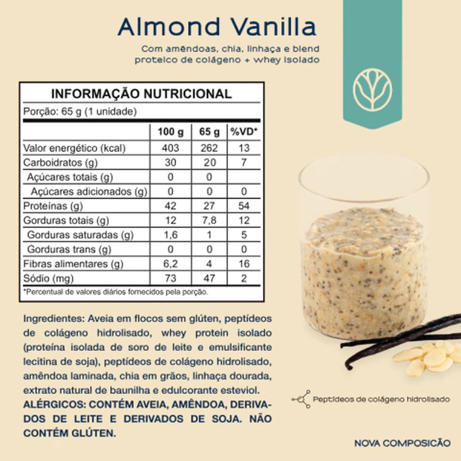 Overnight Oats Almond Vanilla 65 g