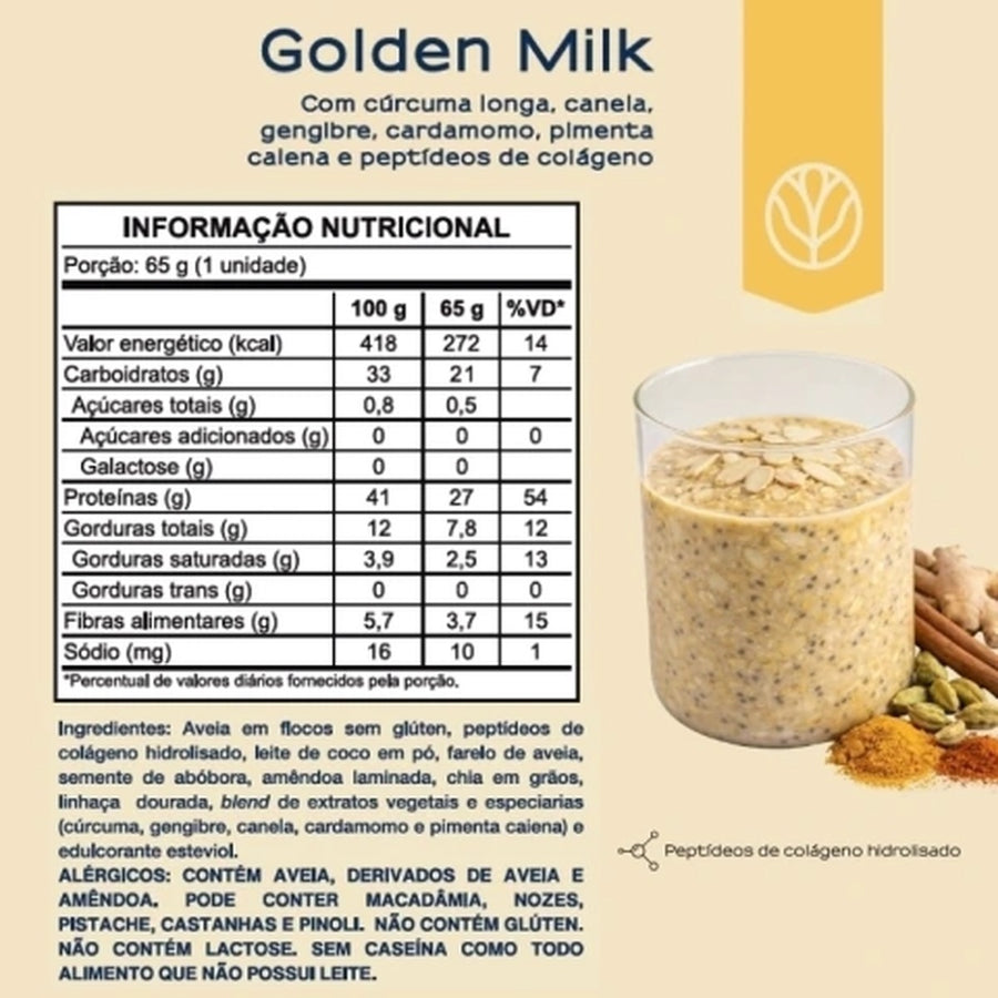 Overnight Oats Golden Milk 65 g