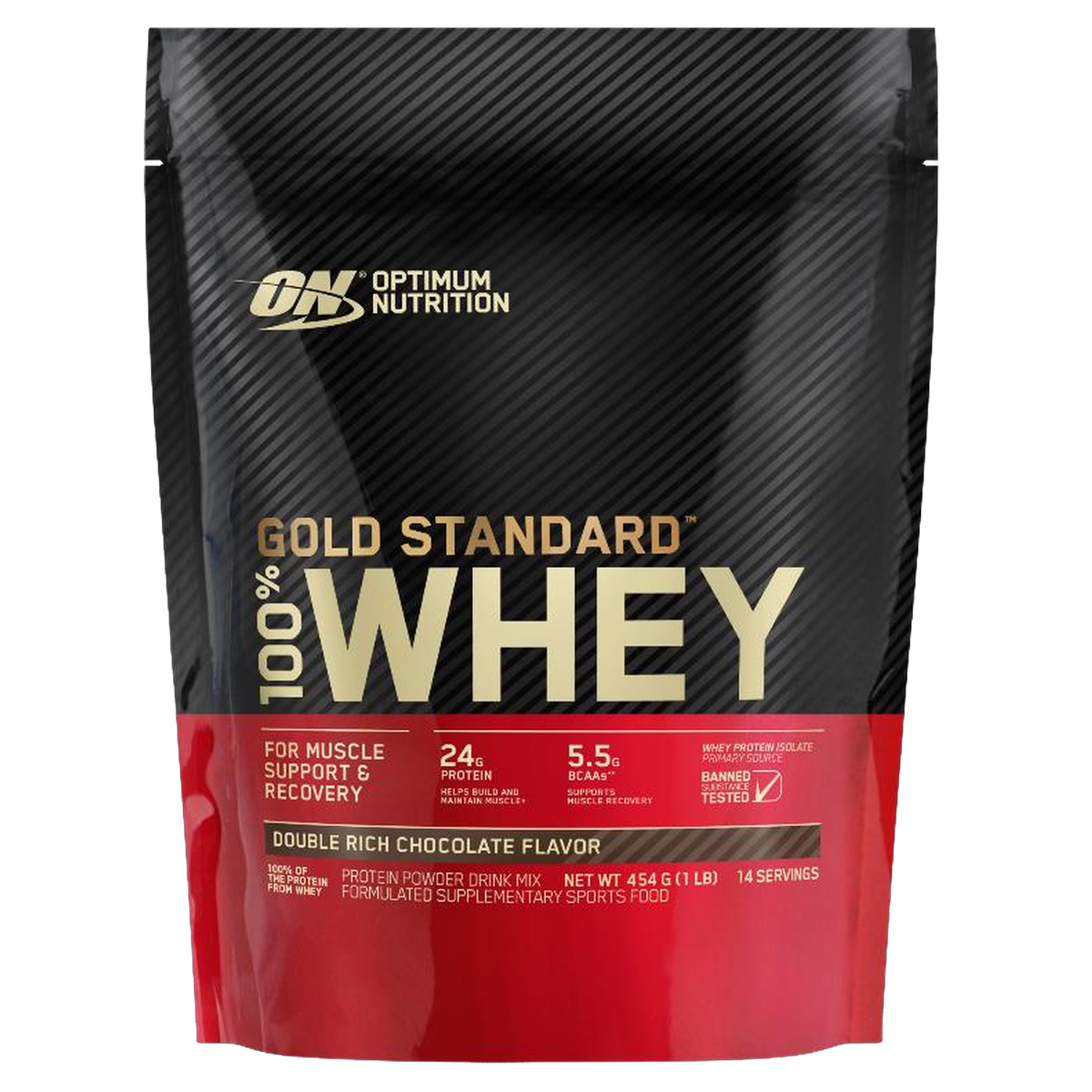 Gold Standard 100% Whey Double Rich Chocolate 454 g