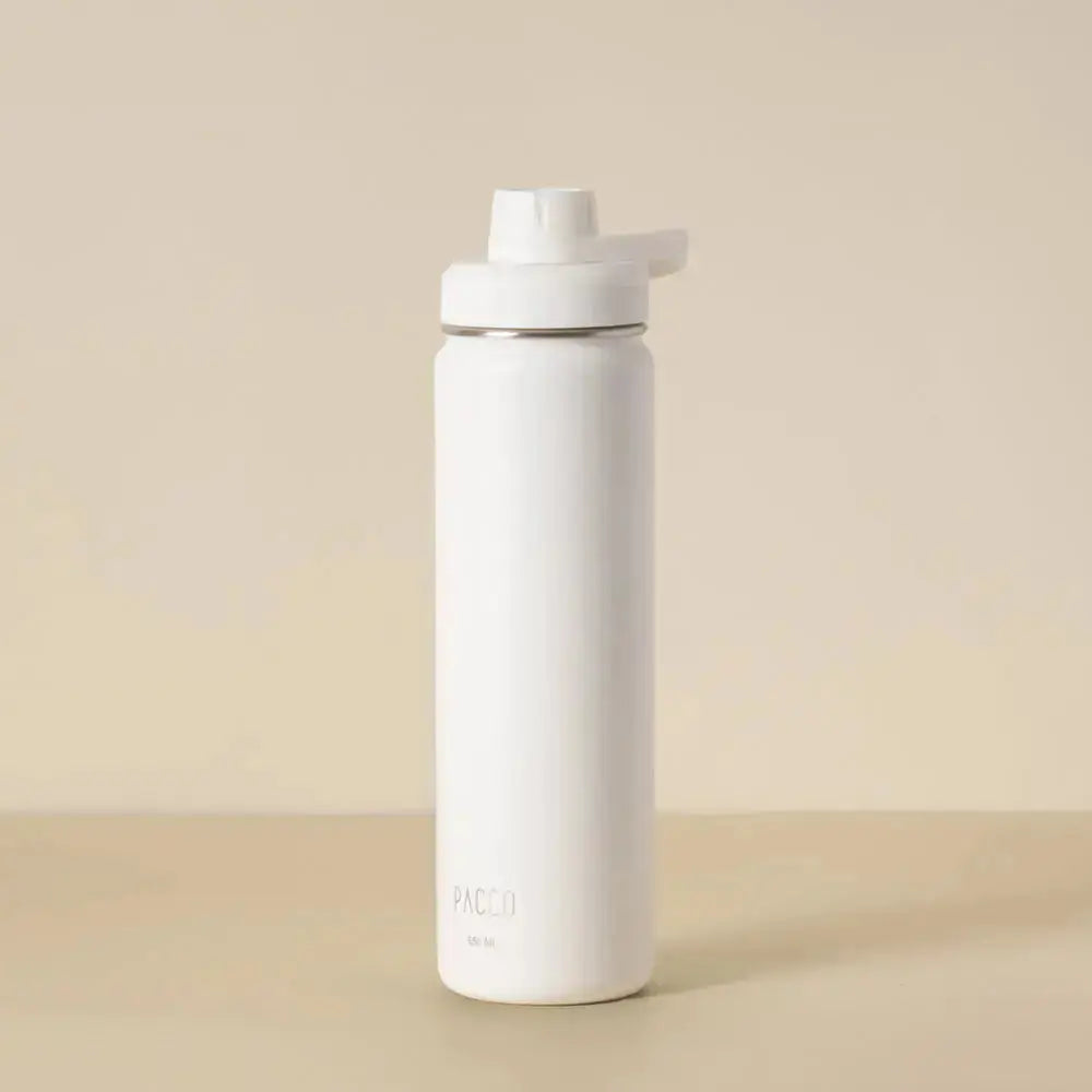Garrafa Térmica Pacco Hydra V2 650 ml cor Branco
