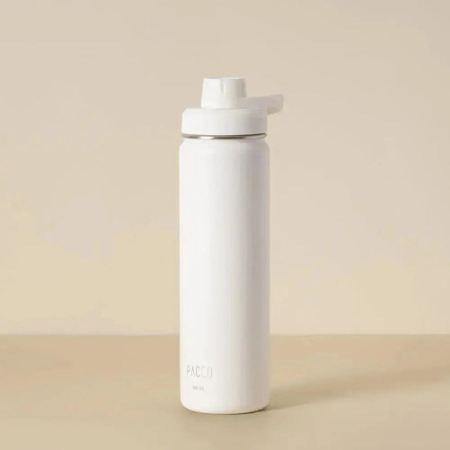 Garrafa Térmica Pacco Hydra V2 650 ml cor Branco