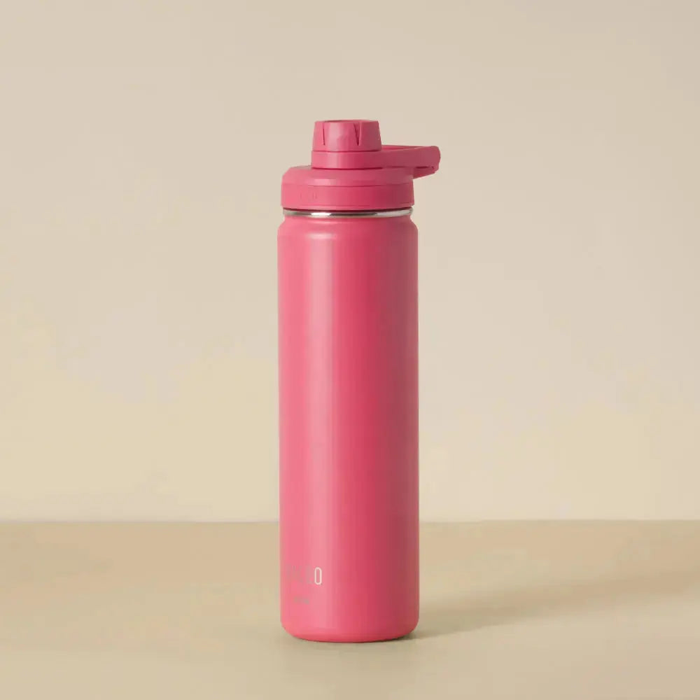 Garrafa Térmica Pacco Hydra V3 Puretaste 650 ml cor Cereja