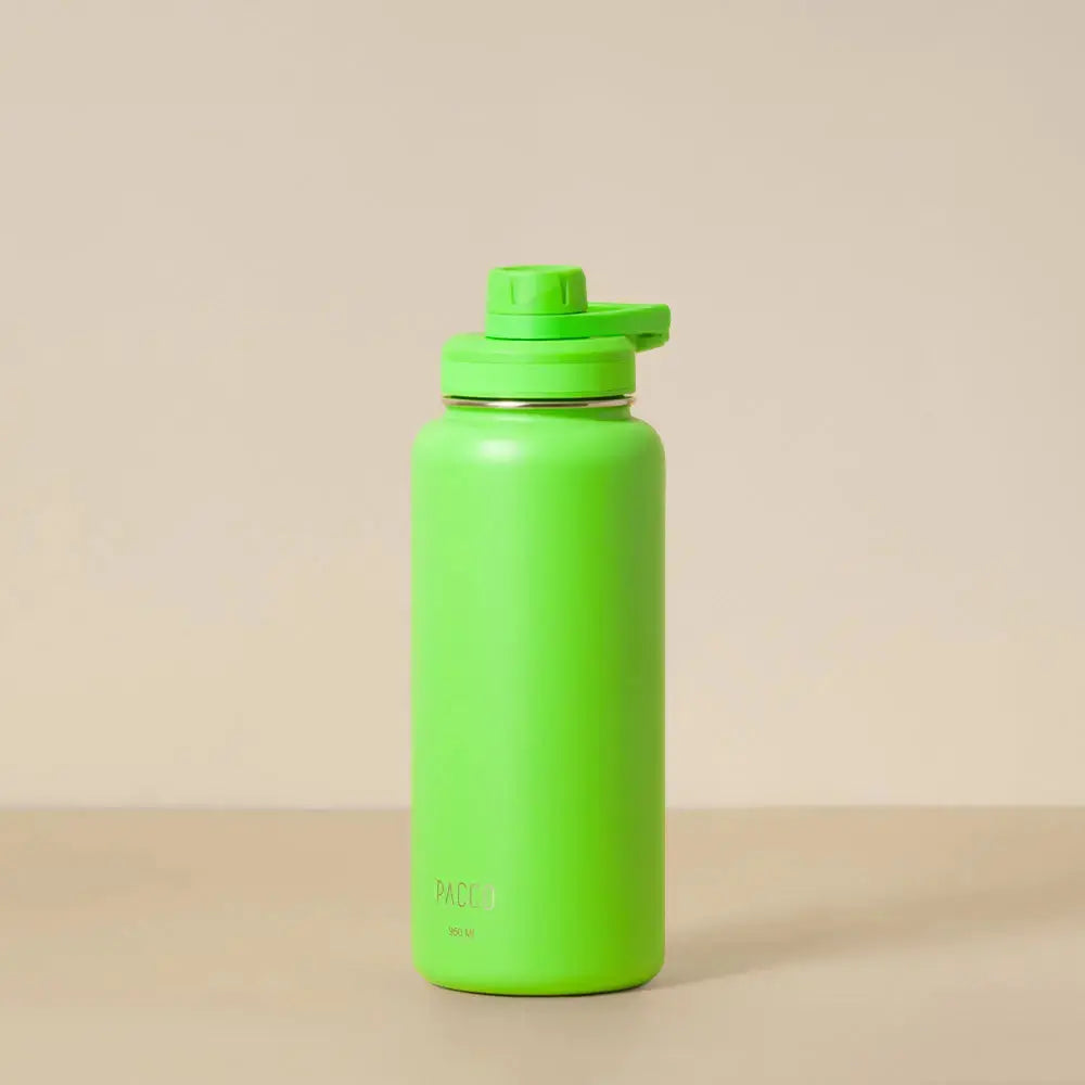 Garrafa Térmica Pacco Hydra V2 350 ml cor Verde