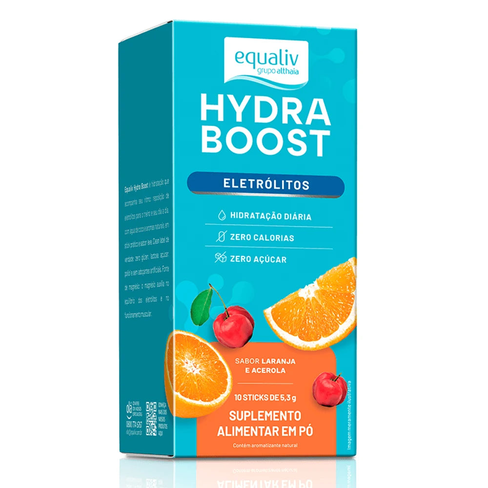 Hydra Boost 10 Sticks — Laranja e Acerola — detalhe 2