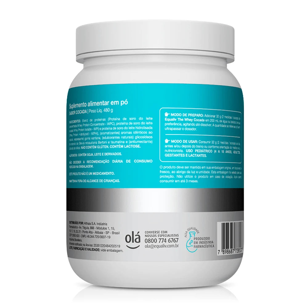 The Whey 480g — Cocada — detalhe 1