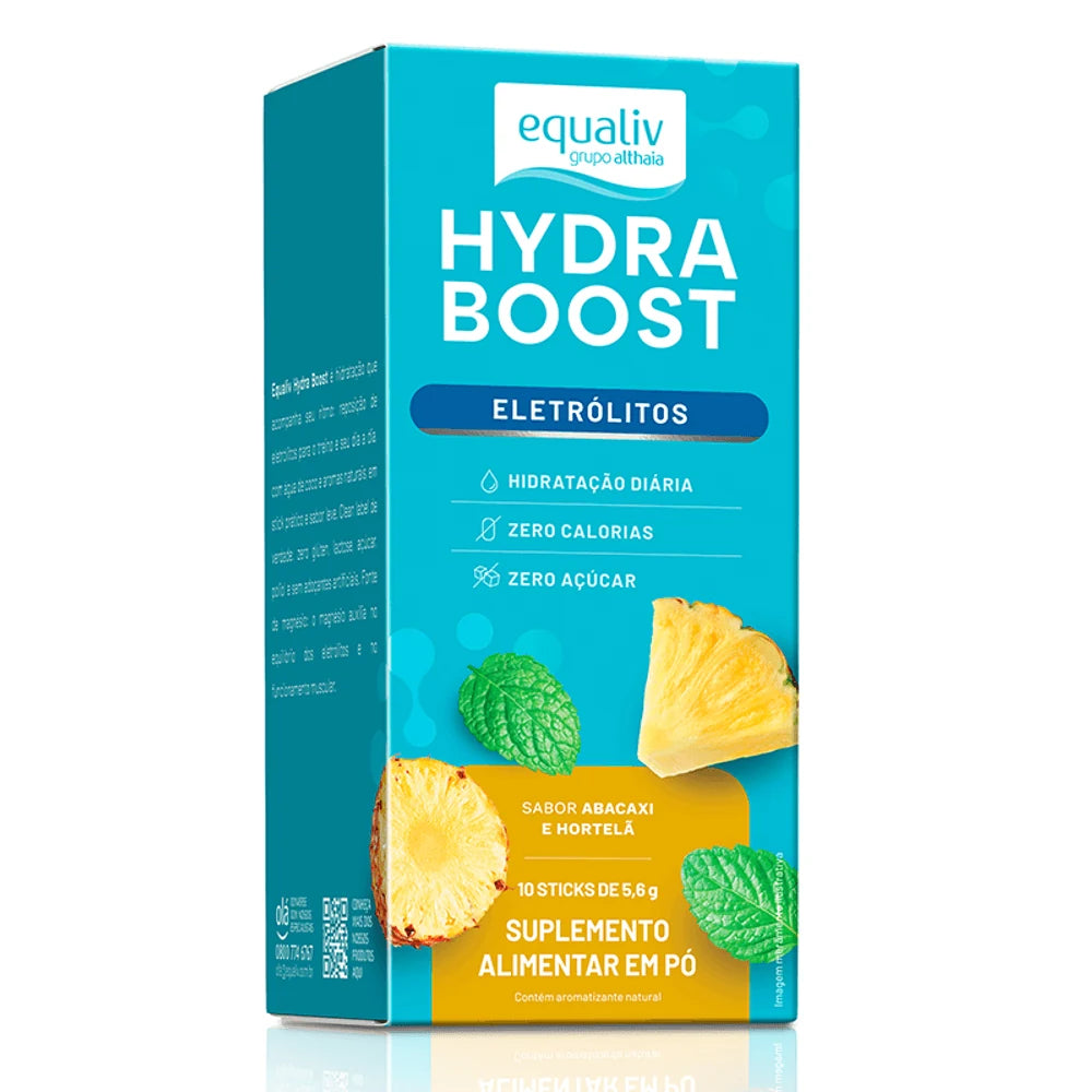 Hydra Boost 10 Sticks — Abacaxi e Hortelã — detalhe 2