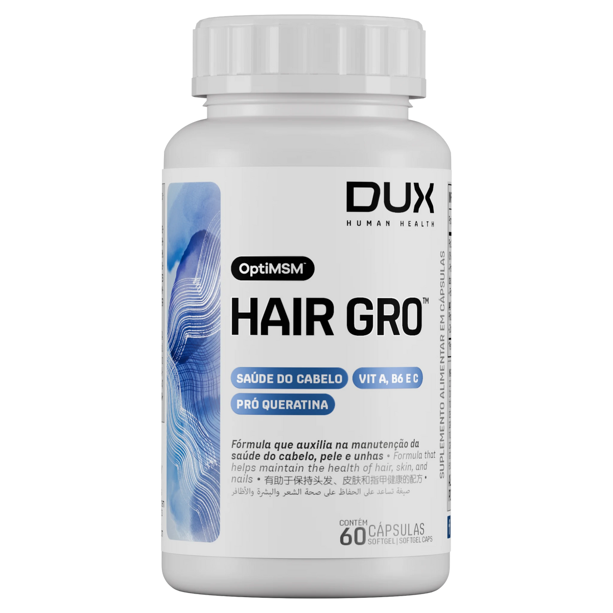 Hair Gro DUX 60 caps — pote