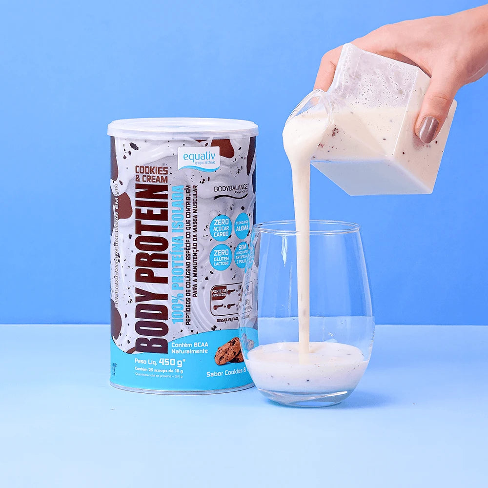 Body Protein Cookies & Cream 450g — detalhe 2