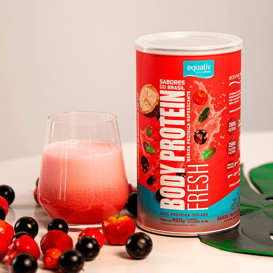 Body Protein Fresh 450g — Frutas Brasileiras — detalhe 1