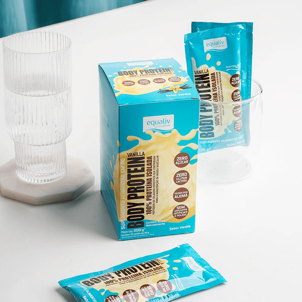 Body Protein 10 Sachês — Vanilla — detalhe 1