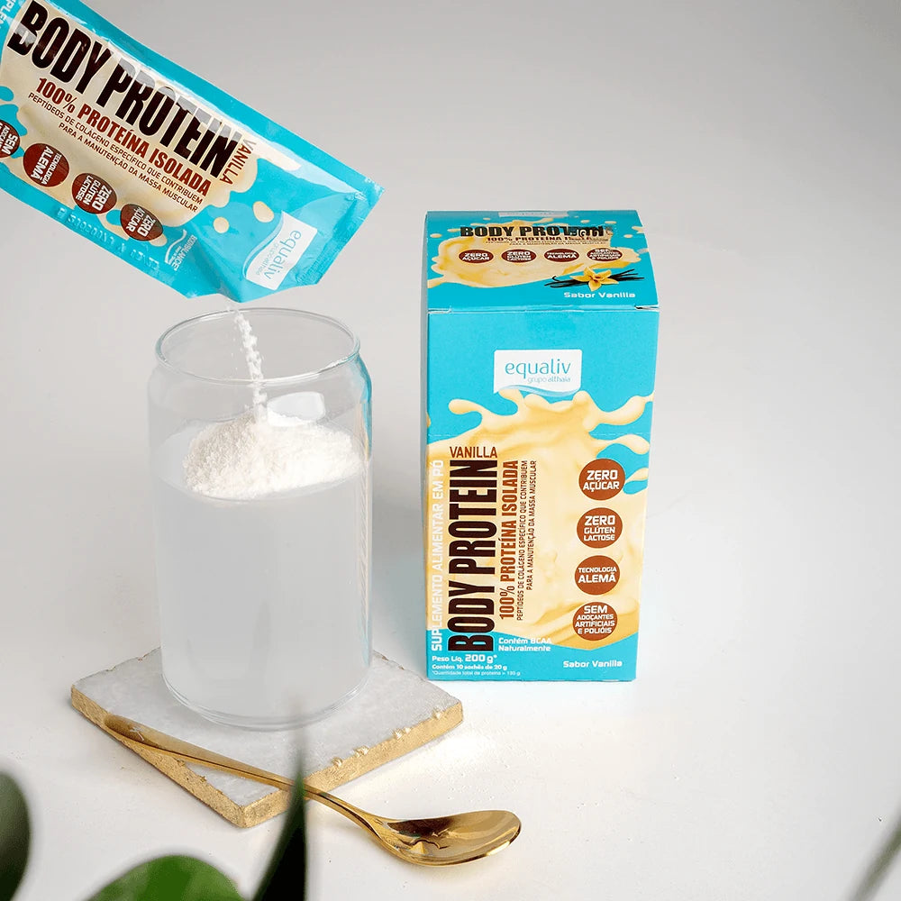 Body Protein 10 Sachês — Vanilla — detalhe 2