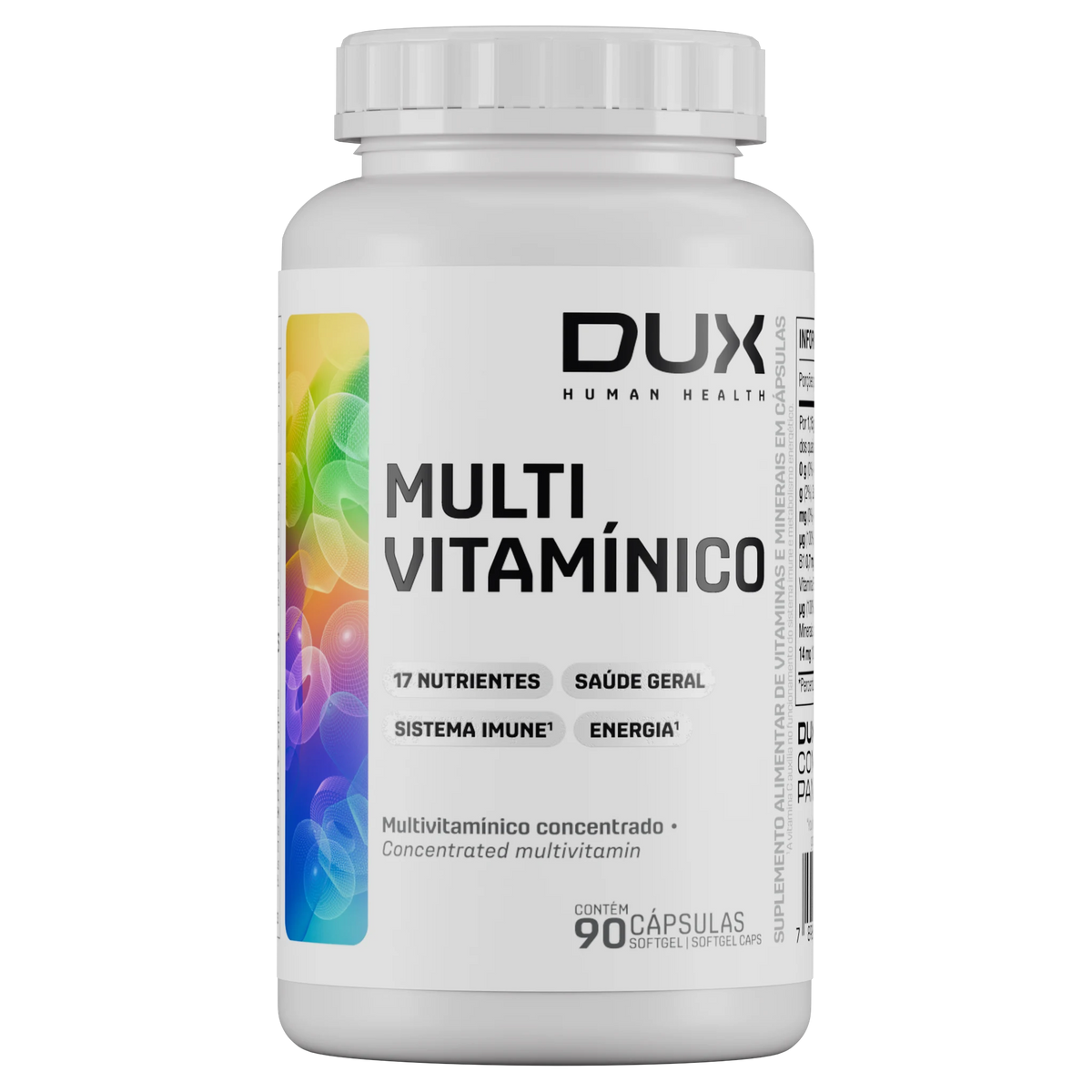 Multivitamínico DUX — 90 cápsulas