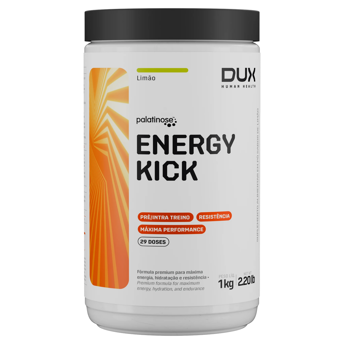 Energy Kick DUX — Limão 1kg