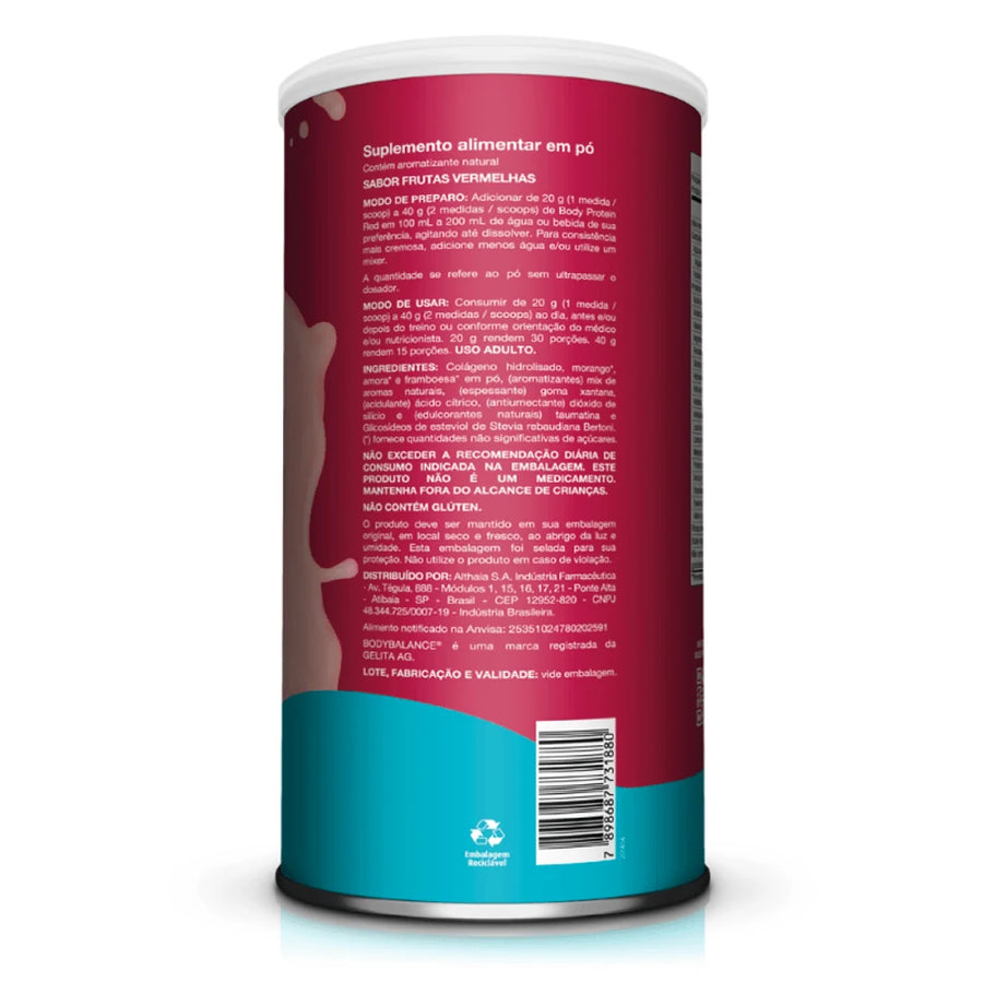 Body Protein Frutas Vermelhas 600g — detalhe 1