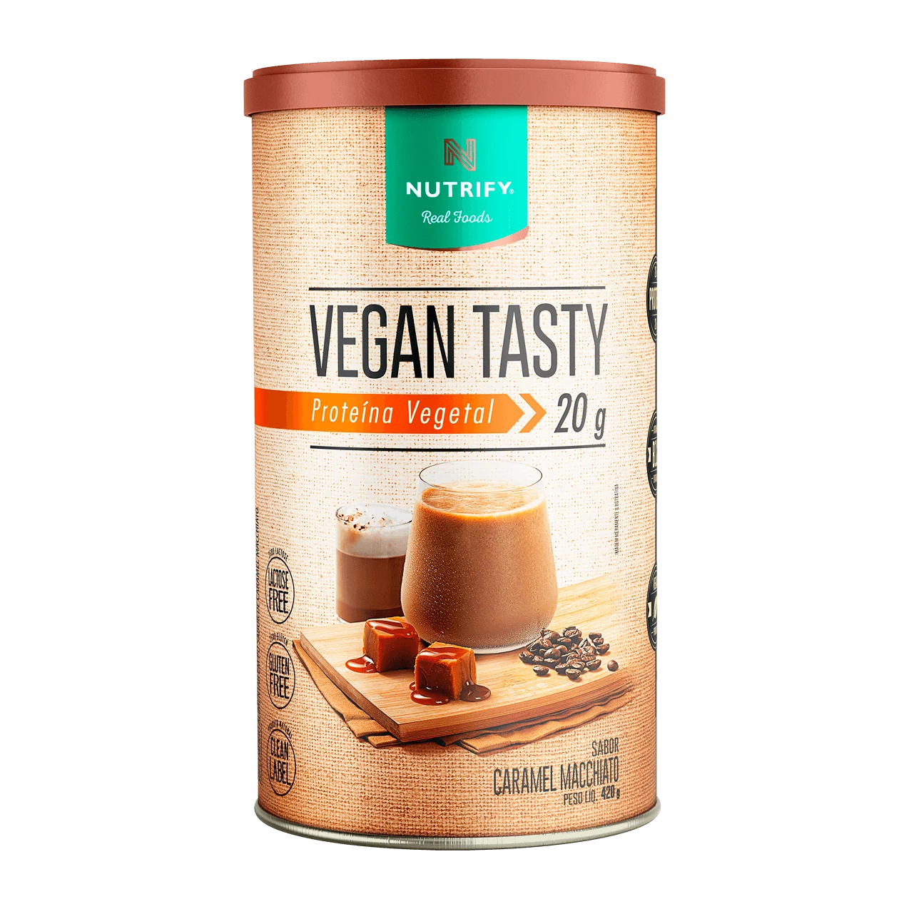 Vegan Tasty Nutrify Caramel Macchiato
