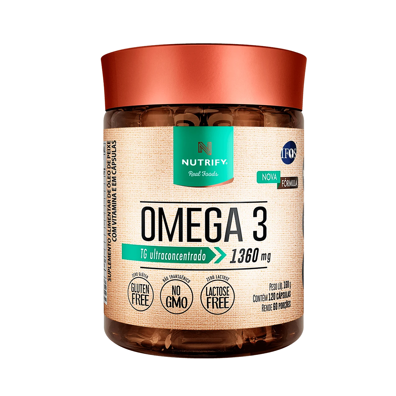 Ômega 3 Nutrify 120 Cápsulas