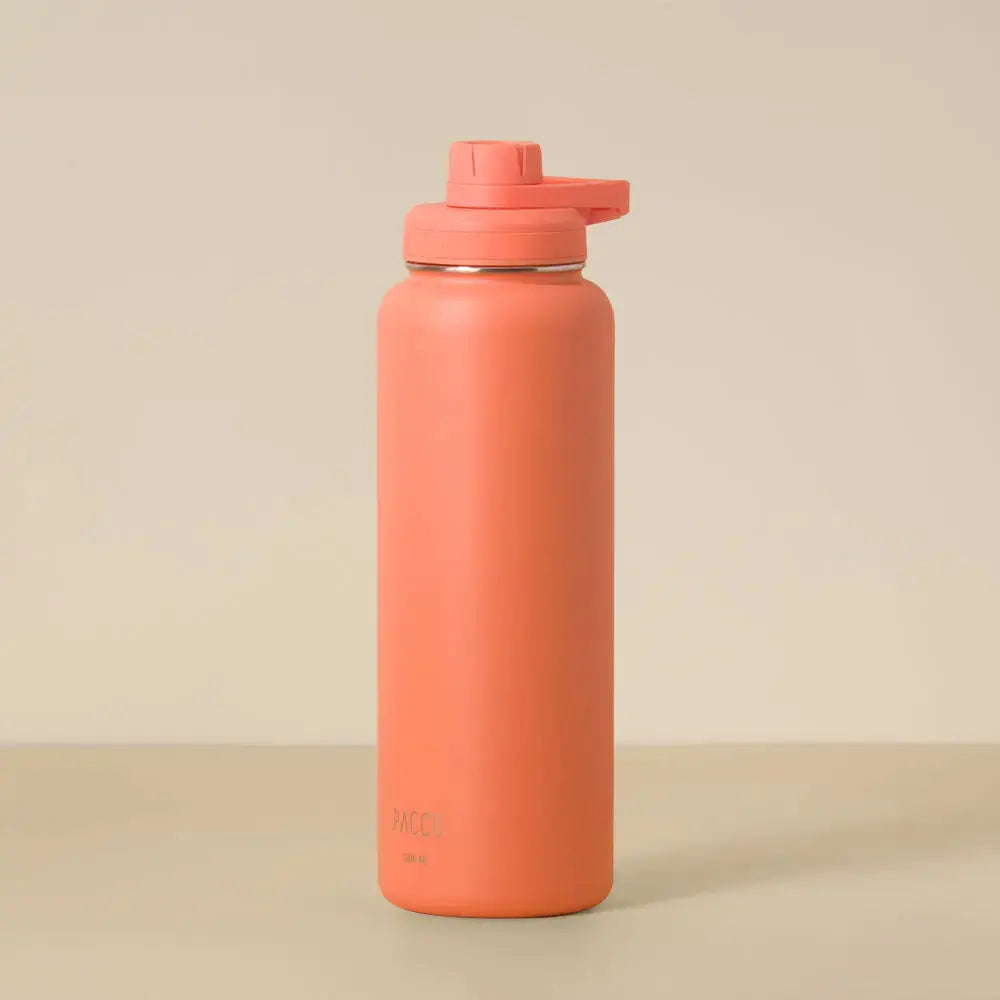 Garrafa Térmica Pacco Hydra V2 1,2 L cor Pêssego