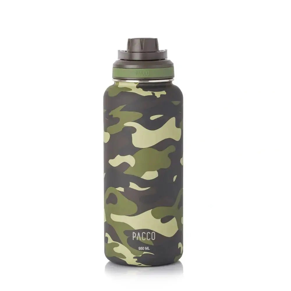 Garrafa Térmica Pacco Hydra V2 950 ml cor Camuflada Militar