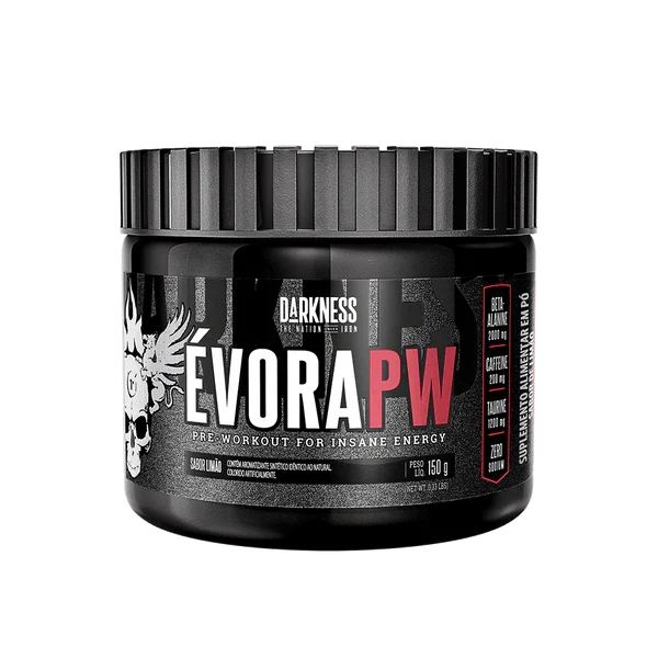 Évora Pw Pré-Treino Darkness Limão / 150g