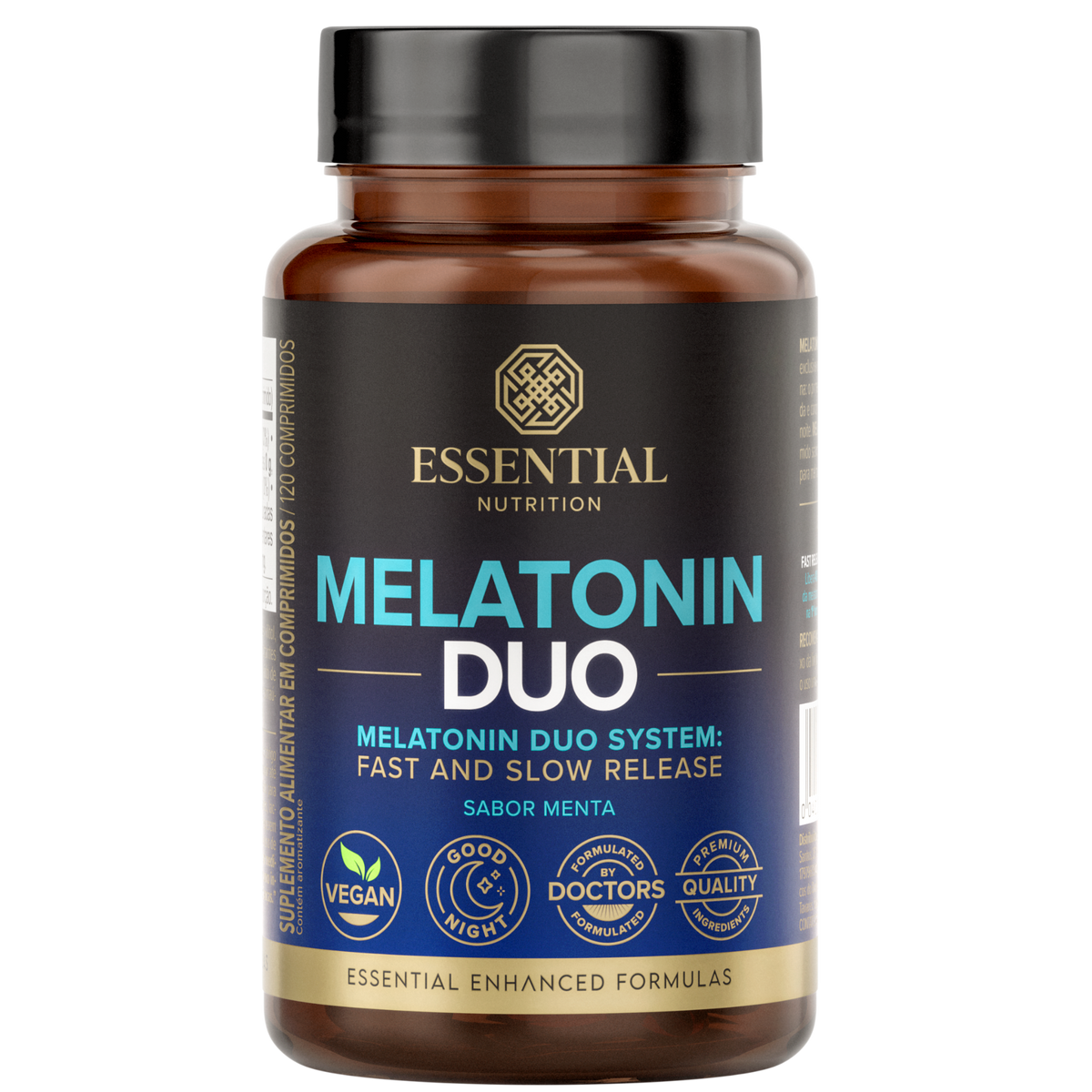Melatonina Duo Menta 120 comprimidos