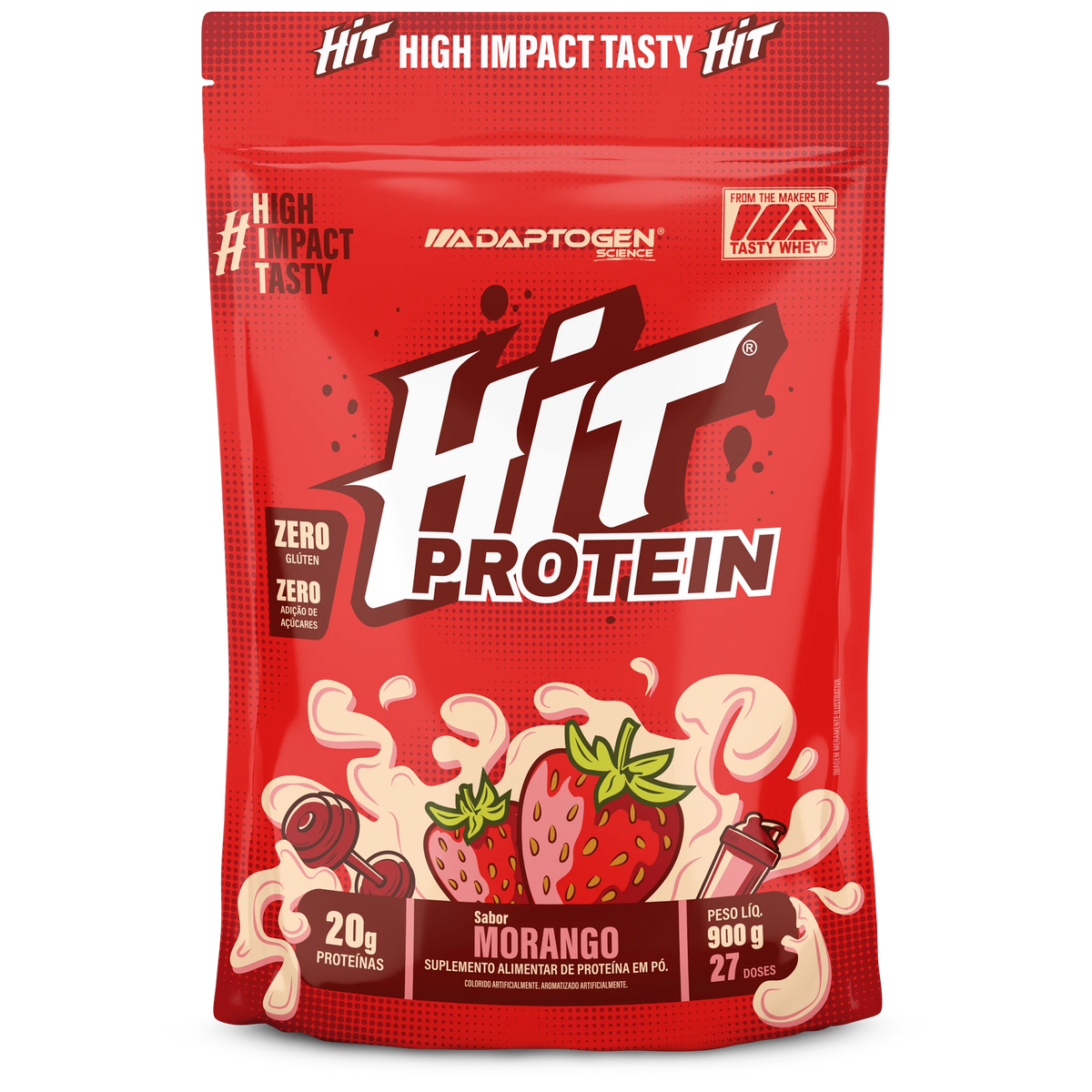 HIT Protein Adaptogen Morango