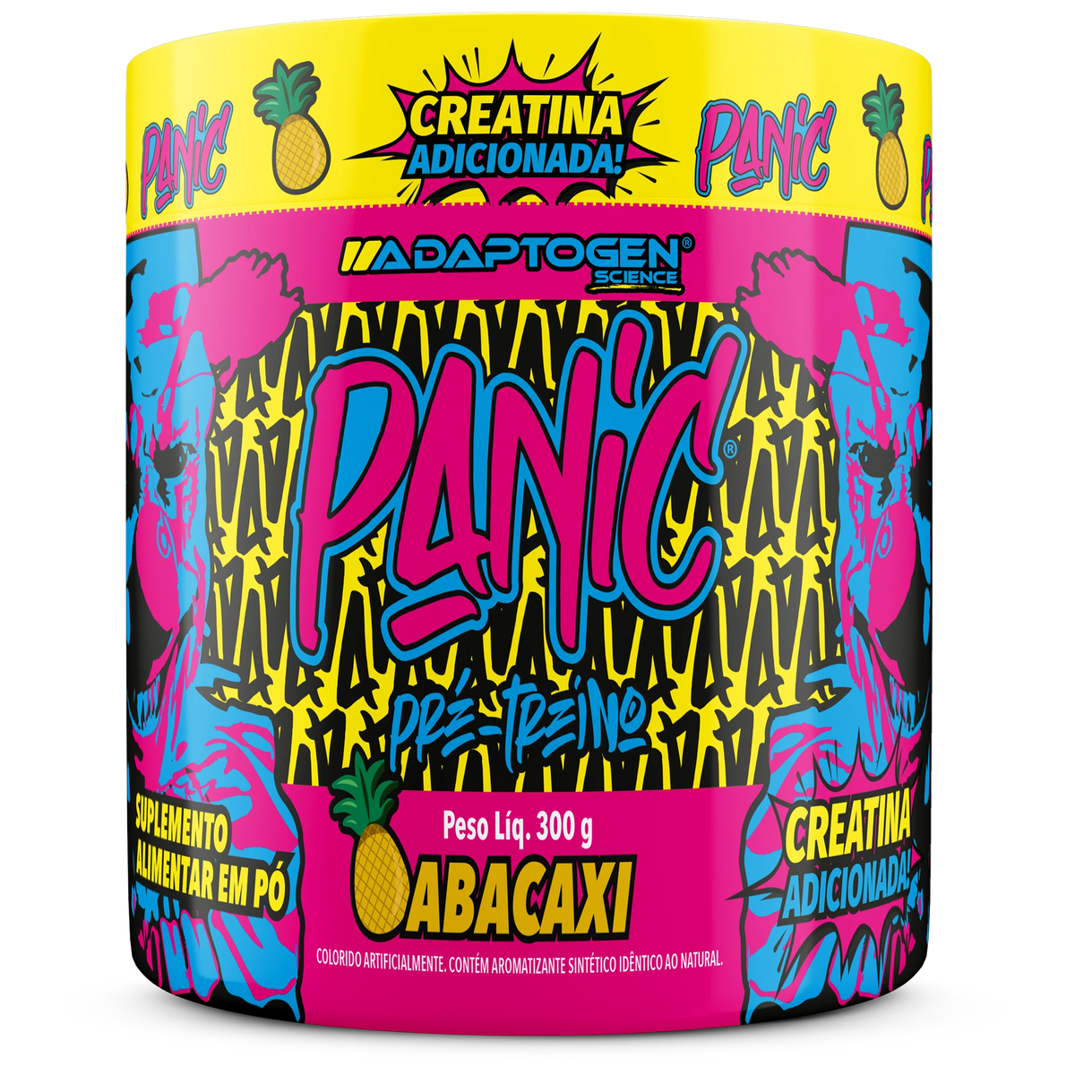 Panic Pré-Treino Adaptogen Abacaxi
