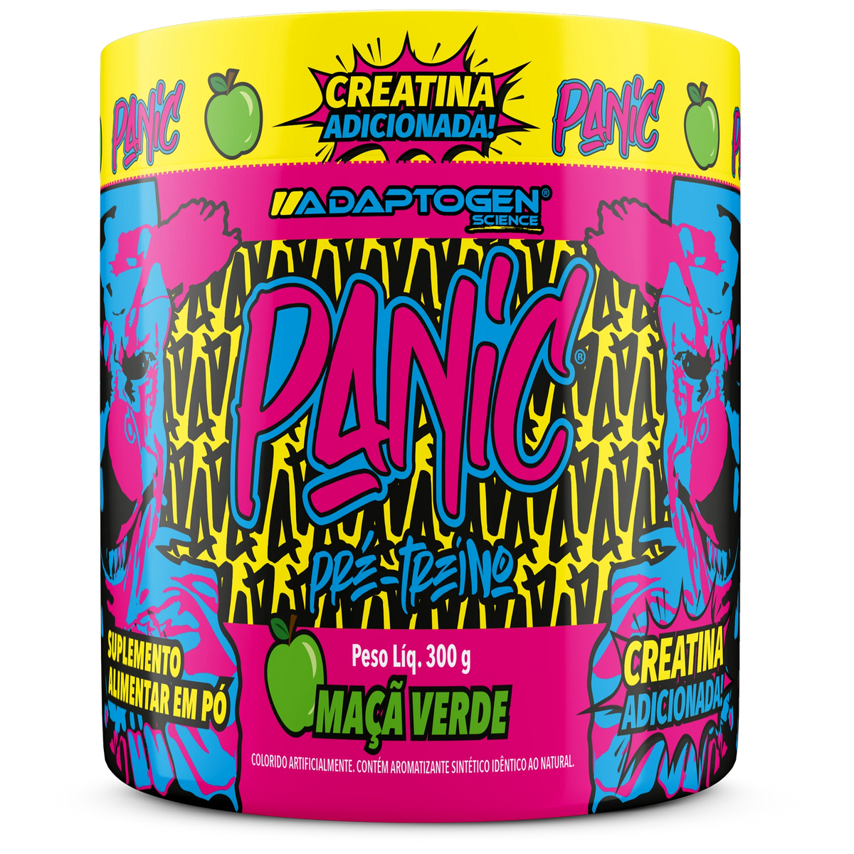 Panic Pré-Treino Adaptogen Maçã Verde