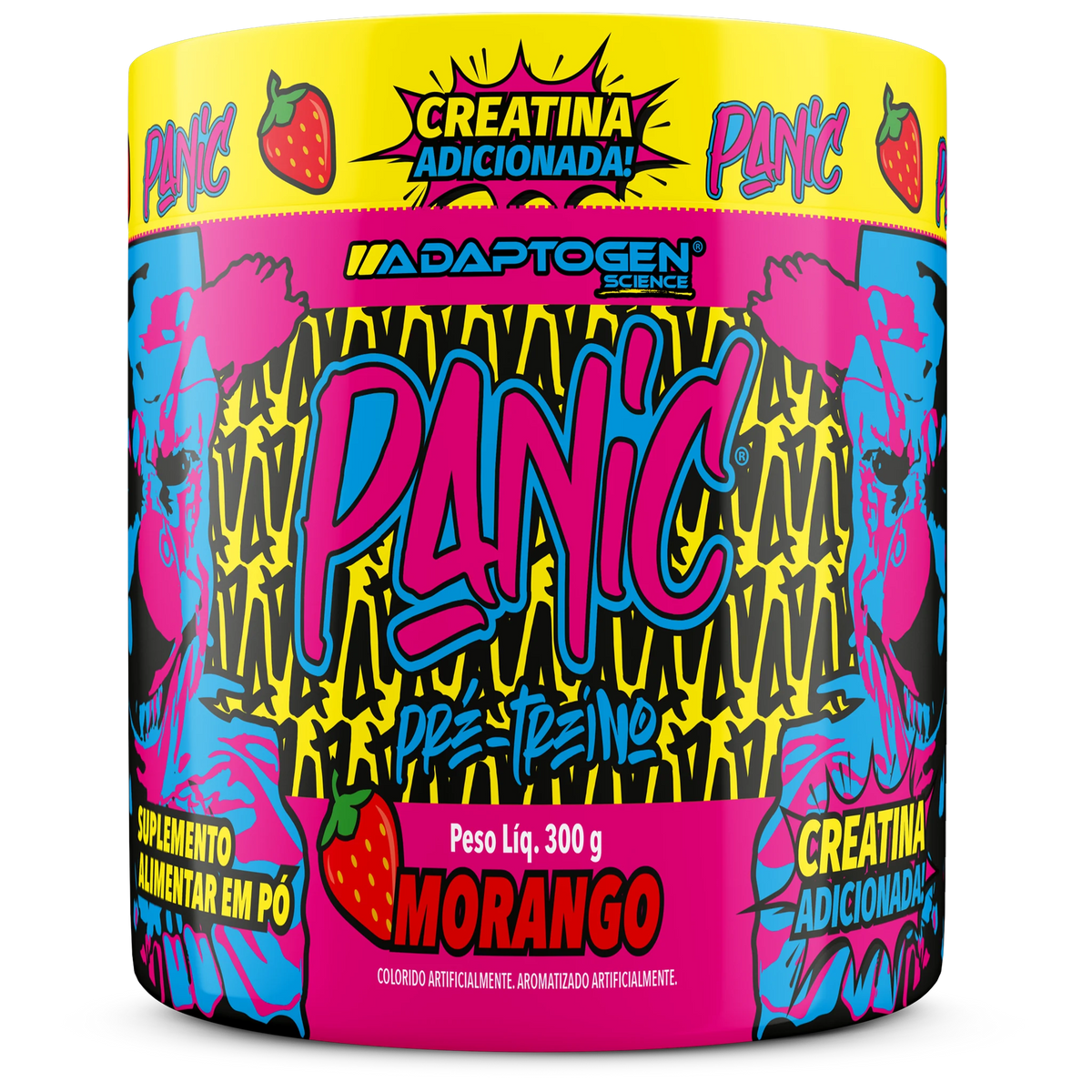Panic Pré-Treino Adaptogen Morango
