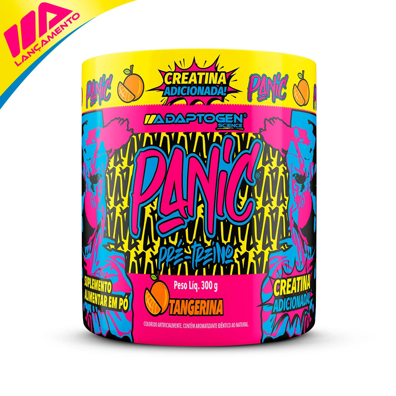 Panic Pré-Treino Adaptogen Tangerina