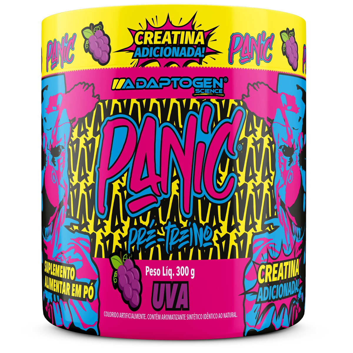 Panic Pré-Treino Adaptogen Uva