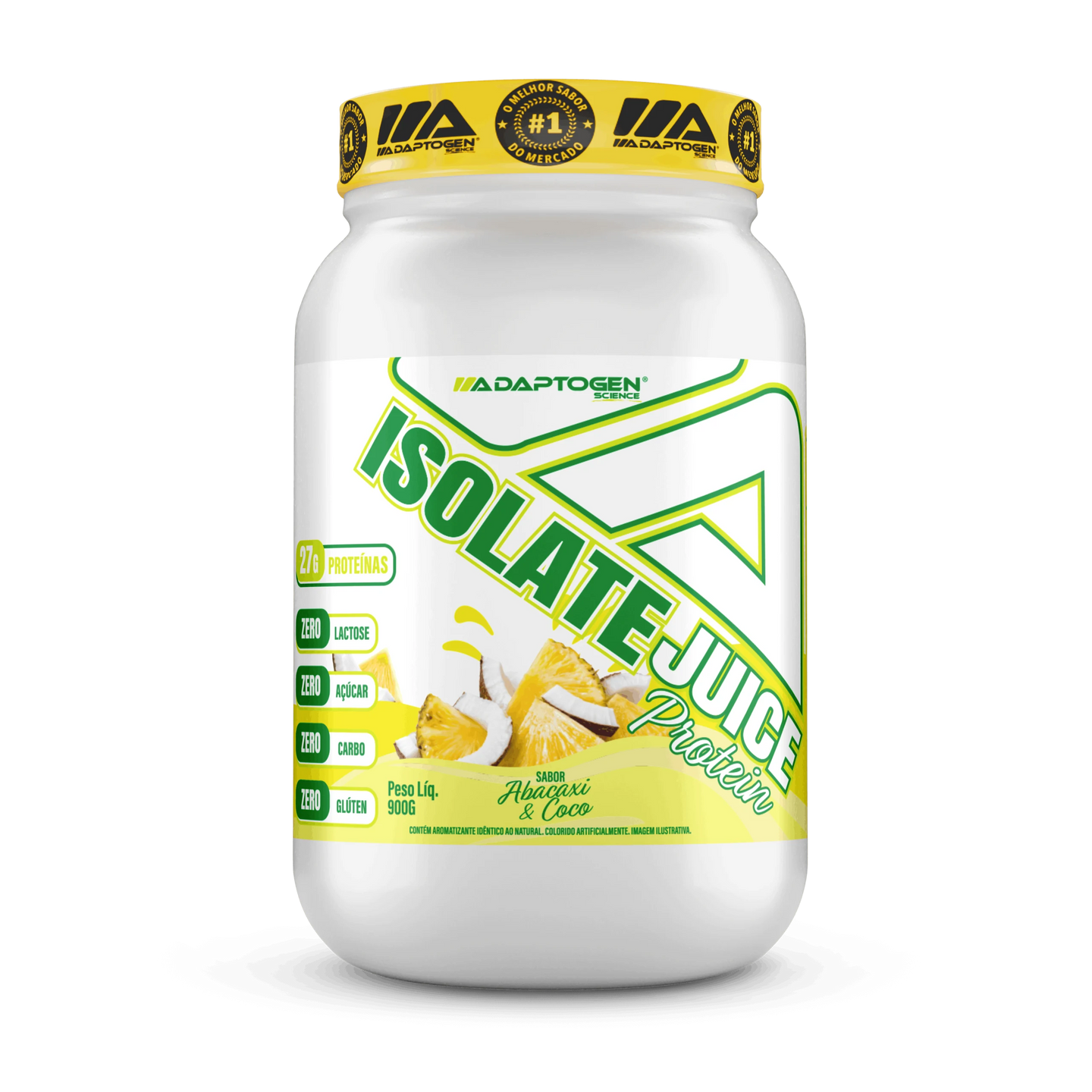 Tasty Isolate Juice Adaptogen Abacaxi & Coco