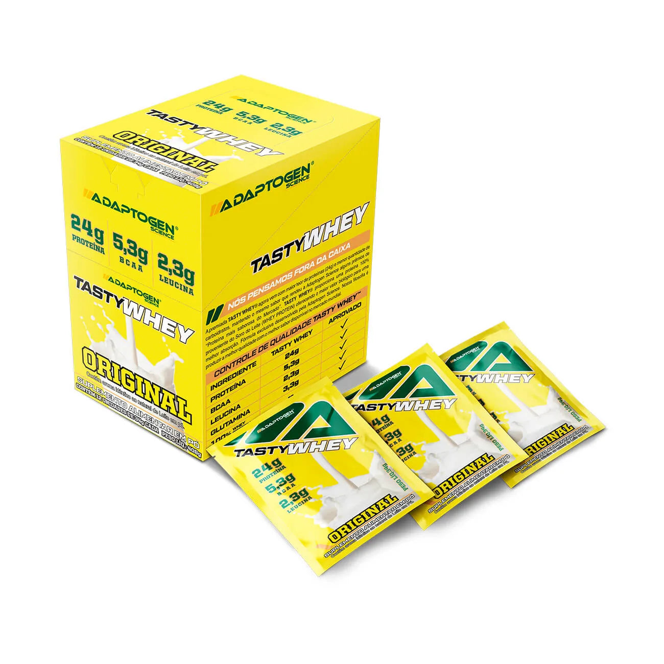Tasty Whey 3W Gourmet Sachês Adaptogen Original