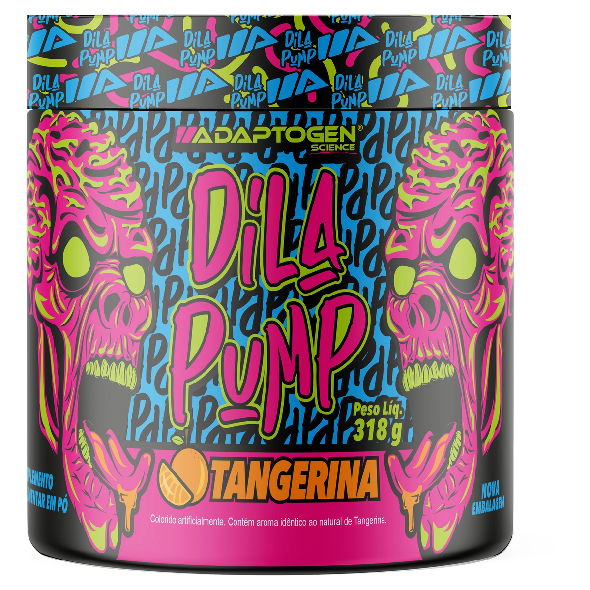 Dila Pump Energy Formula Adaptogen Tangerina