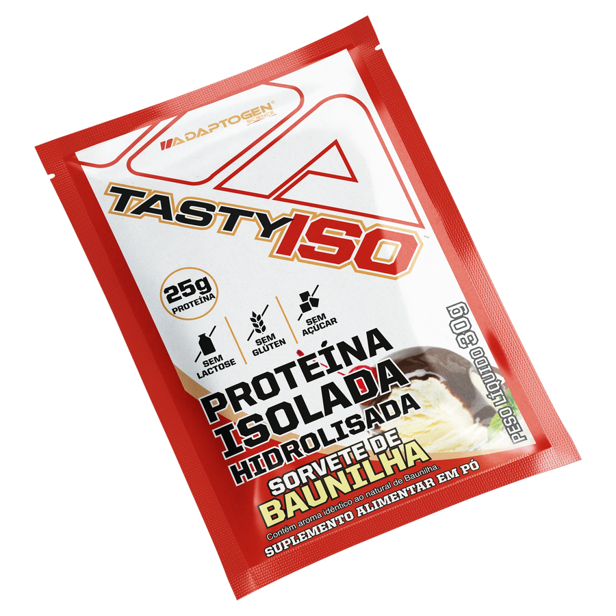 Tasty Iso Sachês Adaptogen Baunilha