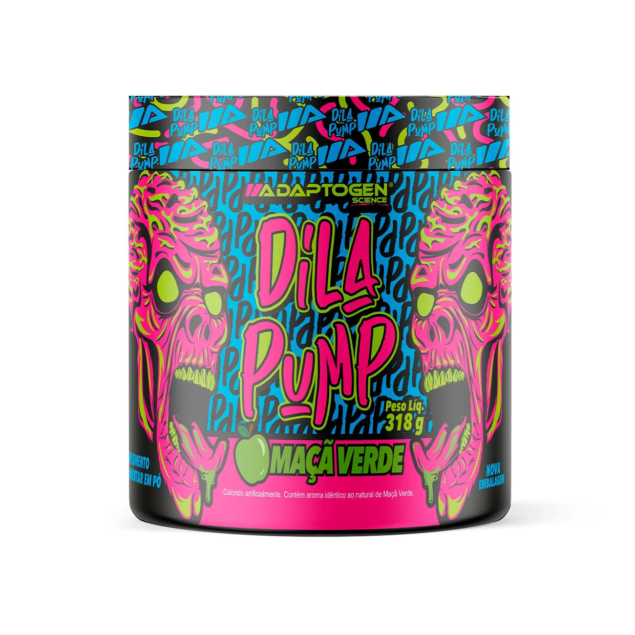 Dila Pump Energy Formula Adaptogen Maçã Verde