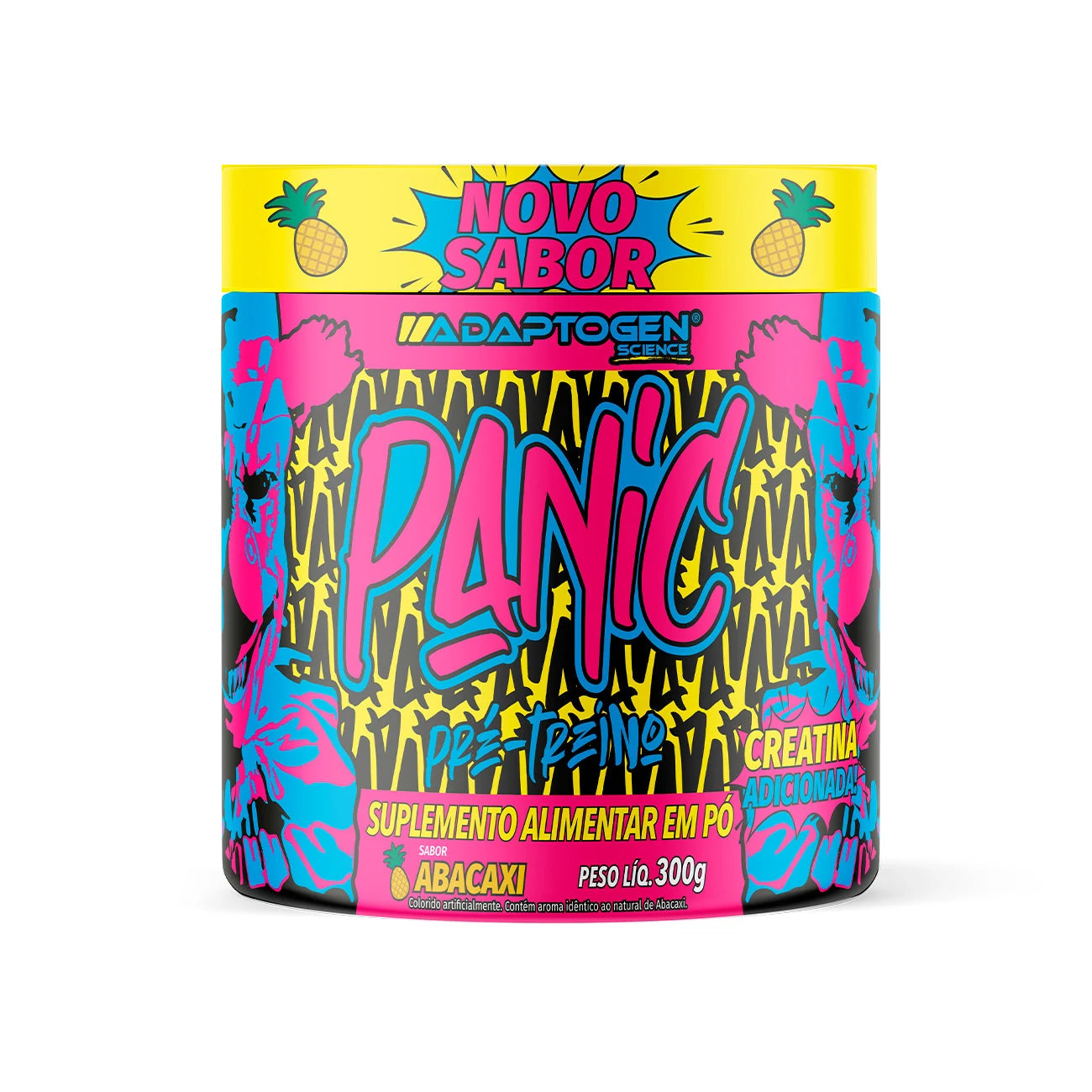 Panic Pré-Treino Adaptogen Abacaxi