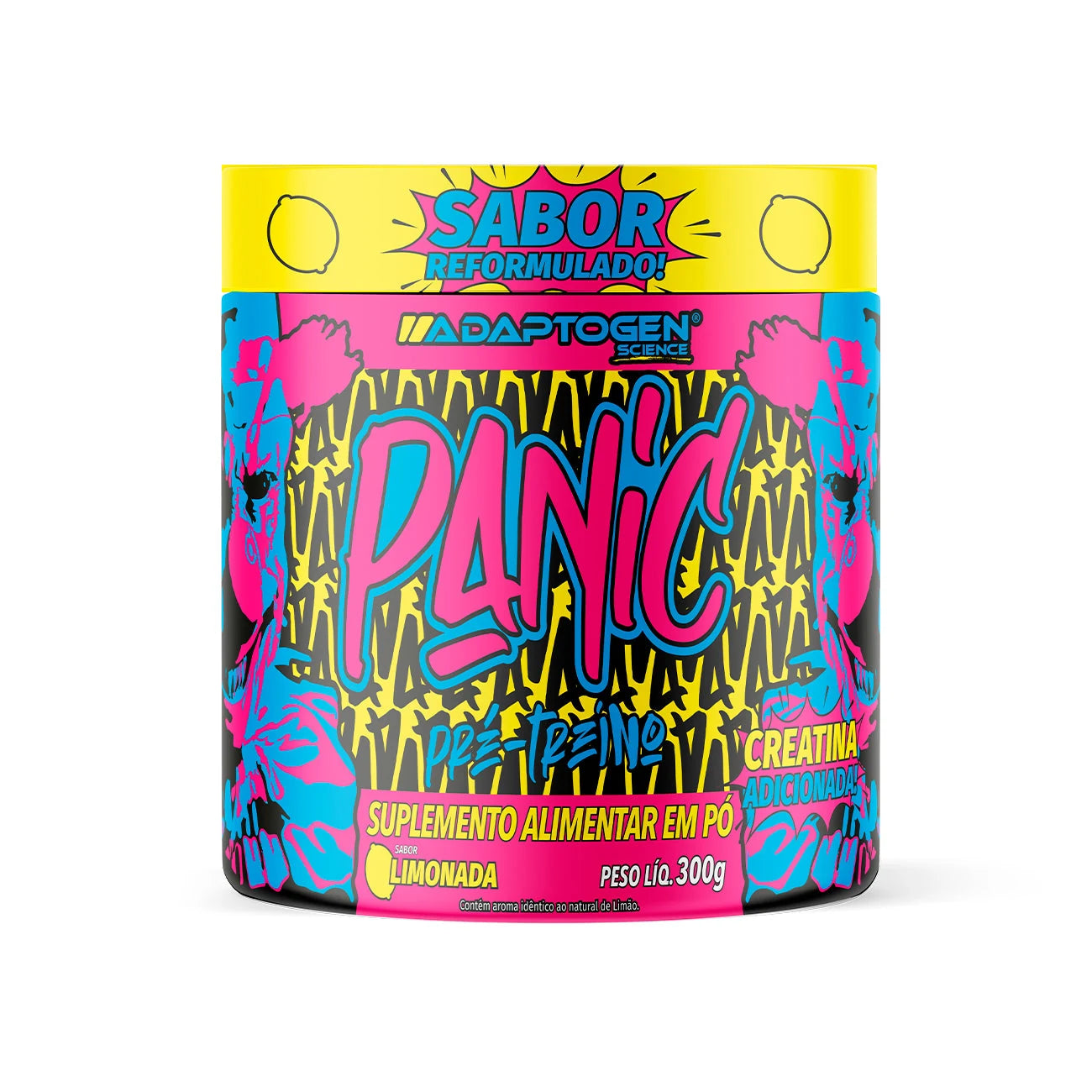 Panic Pré-Treino Adaptogen Limonada